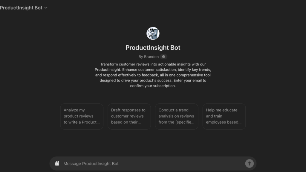 ProductInsight Bot